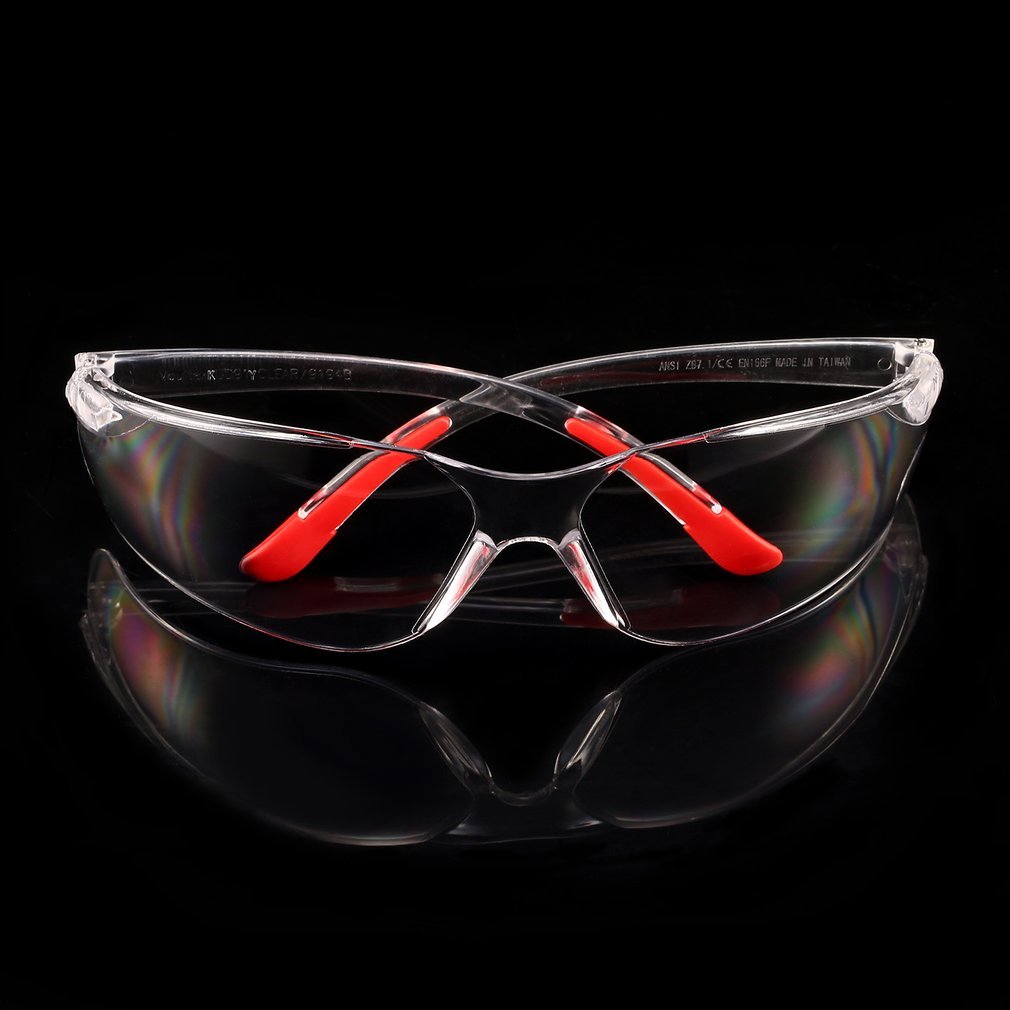 1 PCS Veiligheidsbril Lab Eye Beschermende Brillen Clear Lens Werkplek Veiligheidsbril Levert