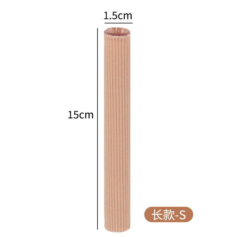 1 stuks teenbescherming, vingerbescherming, teenkussenhoezen, verlicht en beschermt likdoorns, blaren, hamerteen en eelt: Zilver