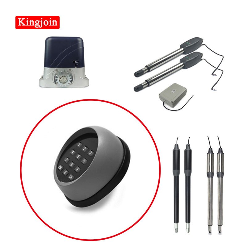 KINGJOIN Home smart password remote control keyboard Lock/gate opener/auto motor 315/433 Wireless password keypad