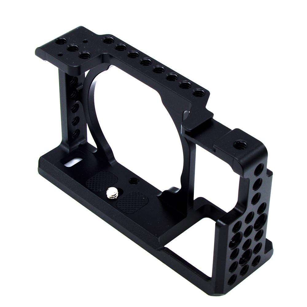 BEESCLOVER Video Camera Cage Protective Camera Stabilizer for Sony A6000 A6300 NEX7 Anodized Aluminum Alloy Camera Cage r25