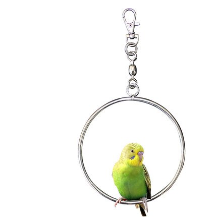 Creativo Uccello del Pappagallo Zampa Giocattolo Altalena Appeso FAI DA TE Uccello Gabbia Parrocchetto Pesce Persico Del Basamento Amaca Anello Ponte Forniture per Animali Da Compagnia di Trasporto libero