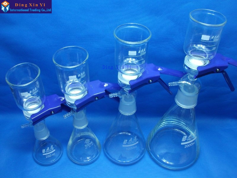 250ml Vacuum filtration apparatus,membrane filter,Sand-Core Filter Equipment