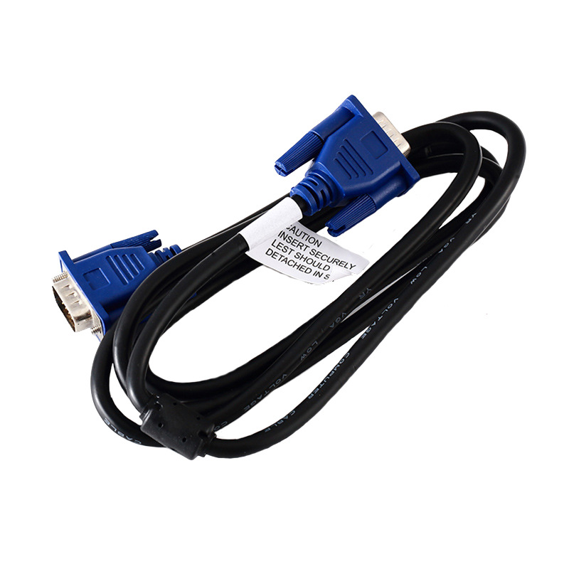 Vga 4 5 kabel männlich zu männlich hoch-Definition Computer projektor Monitor Video datenkabel mit Magnet Ring