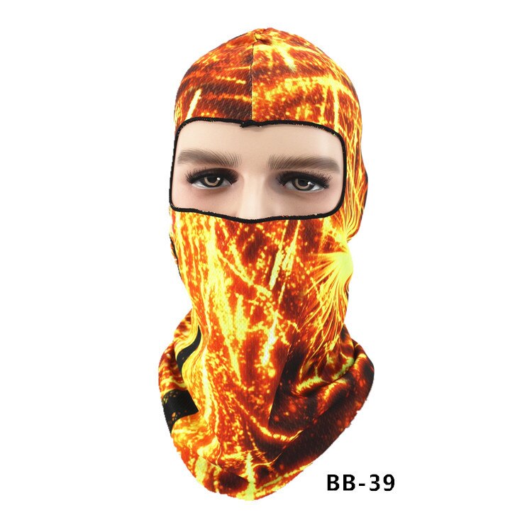 Biker Motorcycle Face Mask Headgear Headscarf Skull Balaclava Foulard Hood: YB12