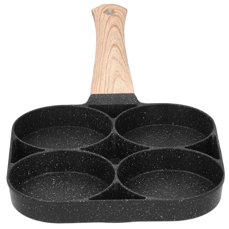 Frying Pot Non‑stick Cookware Durable Uniform Heat Transfer Wear‑resistant Intelligent for Home