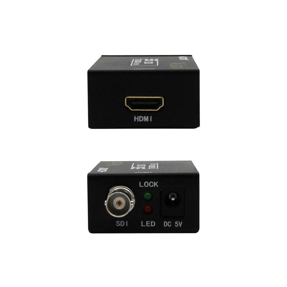 Mini HD 3G SDI to HDMI Converter Adapter Support HD-SDI / 3G-SDI Signals Showing on HDMI