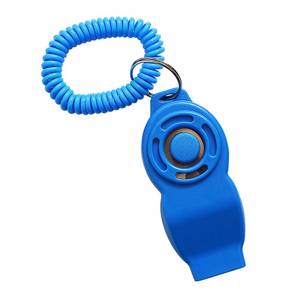 Eight Character Two In One Sound For Dog Training Pressure Whistle Multi-function Knob Pet Rattles Dog Ring Trainer