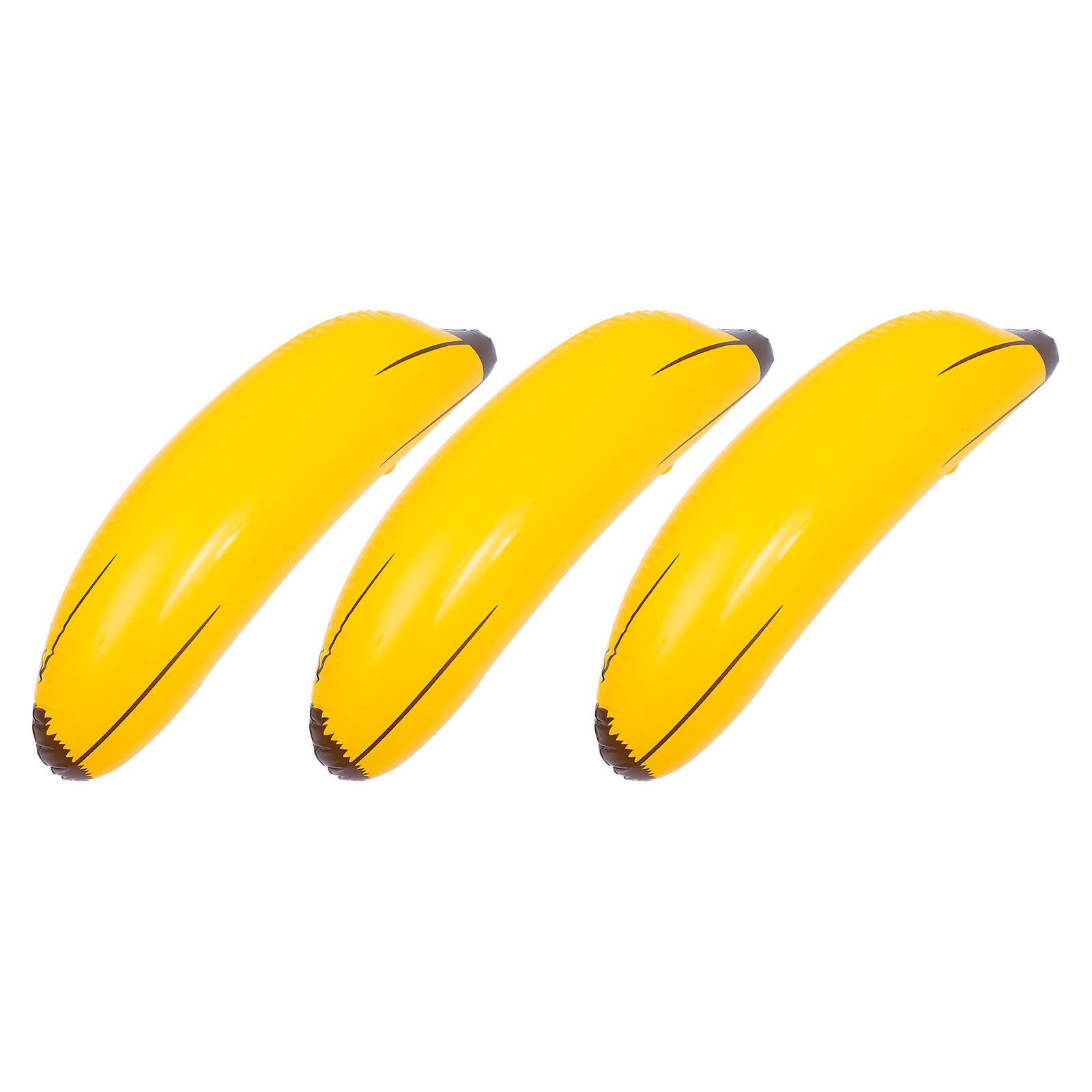 3Pcs Opblaasbare Banaan Party Game Voor Bridal Shower Engagement Zwembad: Default Title