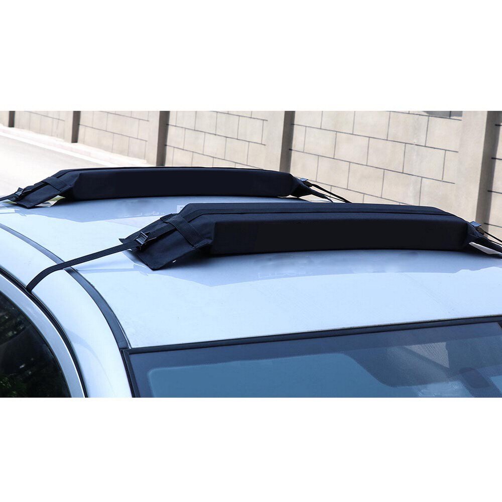 2 Pcs/set Auto Soft Foldable Luggage Baggage Roof Frame General Roof Rack Automotive Accessories For Suv Cars Rack Load 60kgs