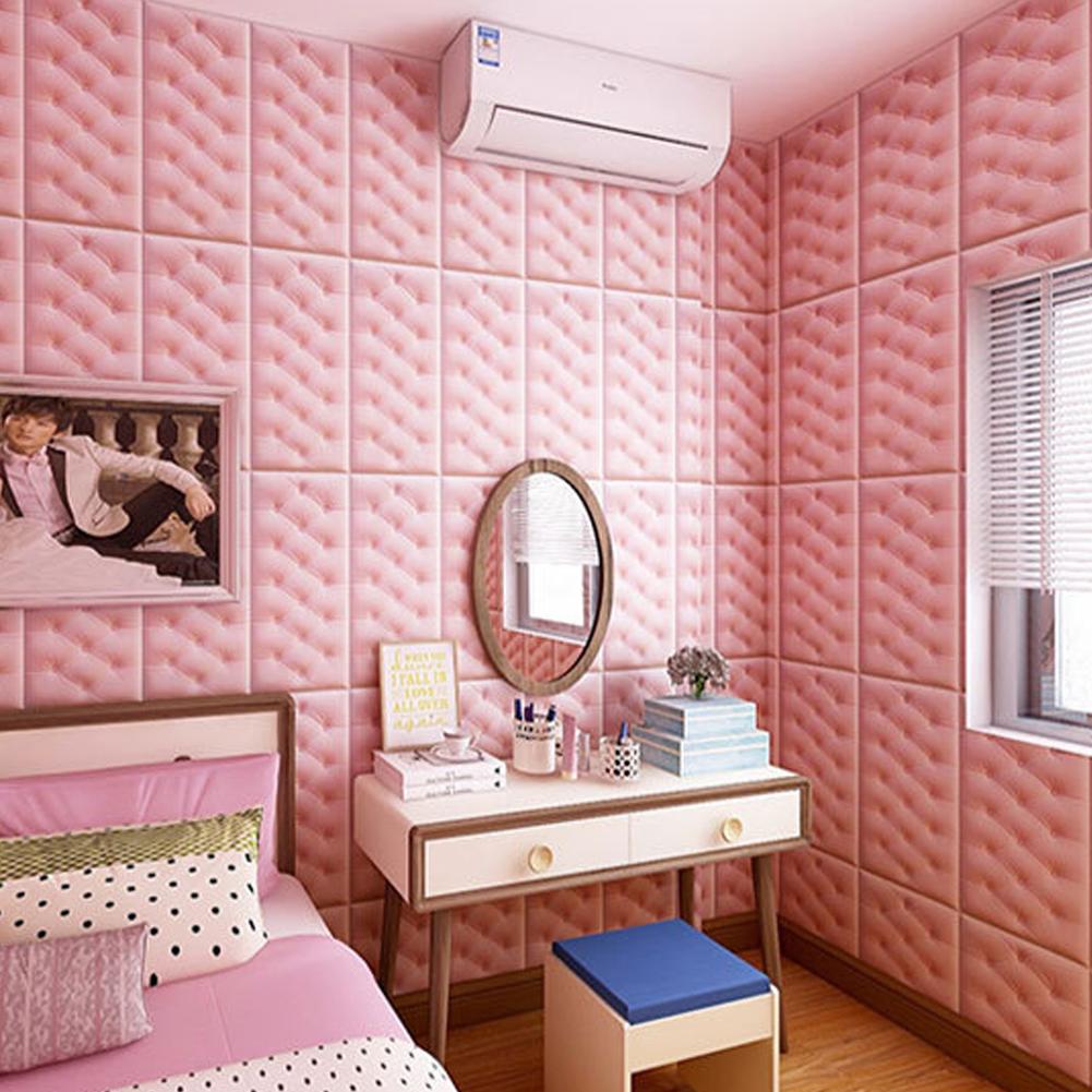 Panneau mural 3D auto-adhésif | Panneau mural imperméable pour arrière-plan de la télévision salon salle de bains décoration
