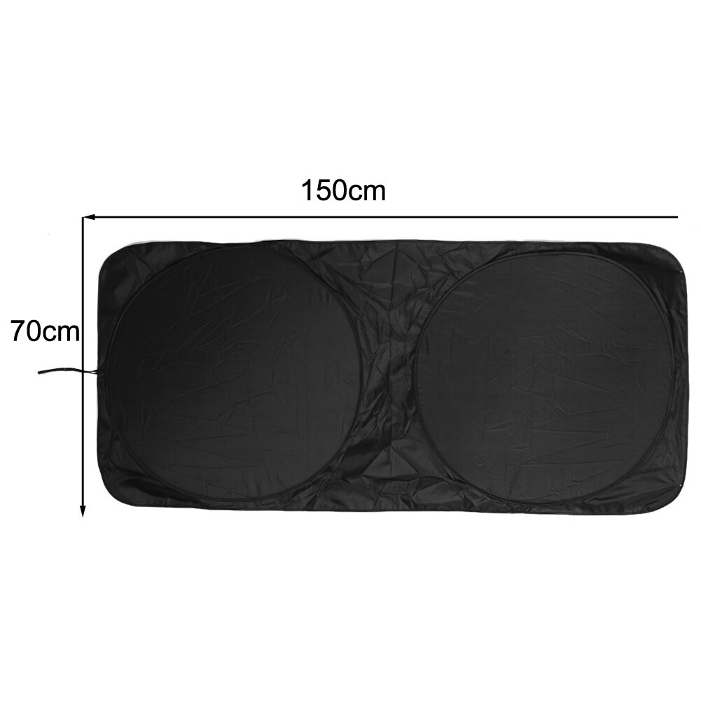 150X70Cm Voorruit Zonnescherm Protector Universele Auto Voor Zonneklep Zonnescherm Voor Outdoor Persoonlijke Auto Onderdelen Decor