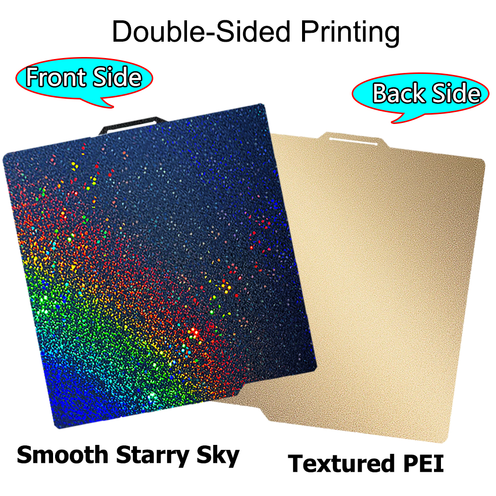 Build Plate for Bambu Lab X1 P1P A1 PEI Sheet PEO pey Smooth X1C PET Carbon Sheet PEI for Bamboo lab x1c Bambulabs P1s a1 Plate: green