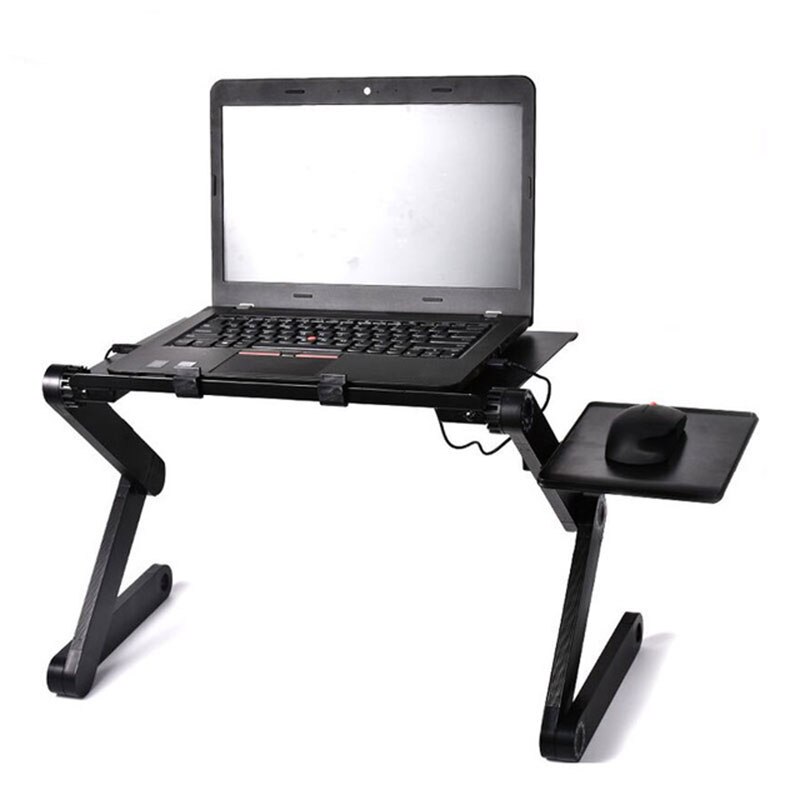 Verstelbare Draagbare Folding Laptop Bureau Computer Tafel Stand Tray Voor Bed Nuttig Bijzettafels Meubels Woonkamer Tafel