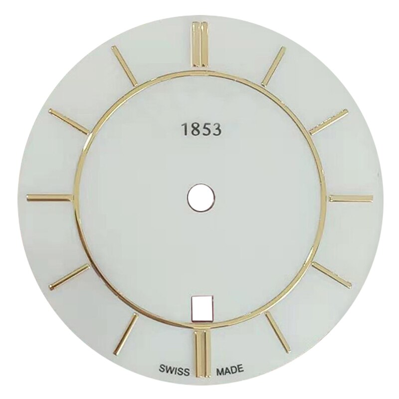 22.8Mm Wijzerplaat Voor T094210A Vrouwen Quartz T094 Horloge Tekst Horloge Accessoires T094210 Reparatie Onderdelen Voor F03.111 Beweging