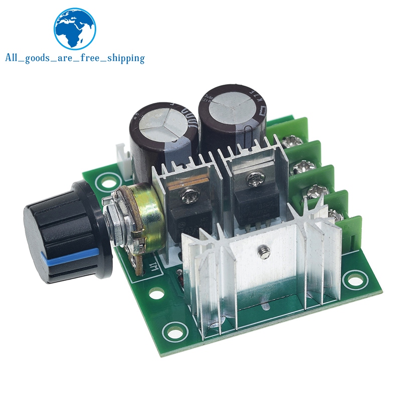 DC 12-40V 12V-40V 10A PWM Motor Speed Control Switch Controller Volt Regulator Dimmer