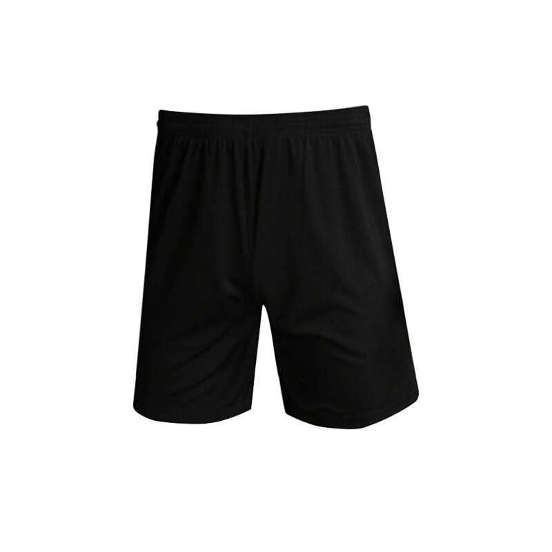 Effen Voetbal Training Shorts Heren Zomer Bottoms Running Basketbal Voetbal Shorts Jongens Tennis Badminton Sport Shorts: black / M