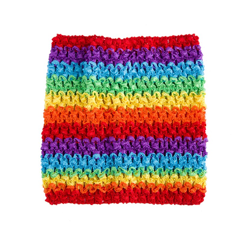 6 tommer hæklede tutu tube toppe 6 x 6 tommer tutu bånd til baby spædbørn småbørn piger tutu kjole tilbehør 20 stk pr.