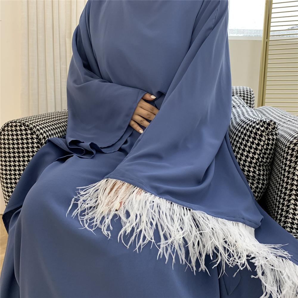 actrice Toezicht houden Bemiddelen Nieuwkomers Moslim Mode Arabische Vrouwen Islamitische Kleding Caftan Dubai  Vlinder Vleermuis Mouwen Abaya Moslim Jurken Met – Grandado