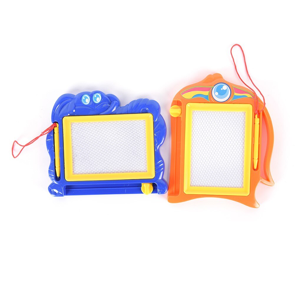 1 pièces 2 couleurs enfants peinture magnétique planche à dessin ensemble écriture Doodle pochoir apprentissage et éducation jouets loisirs pour les enfants