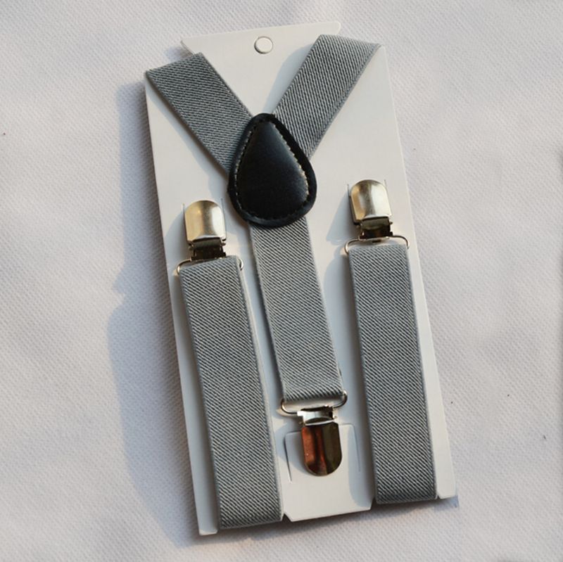 Cute Baby Boys Girl Clip on Suspender Y Back Child Elastic Suspenders Braces: QH