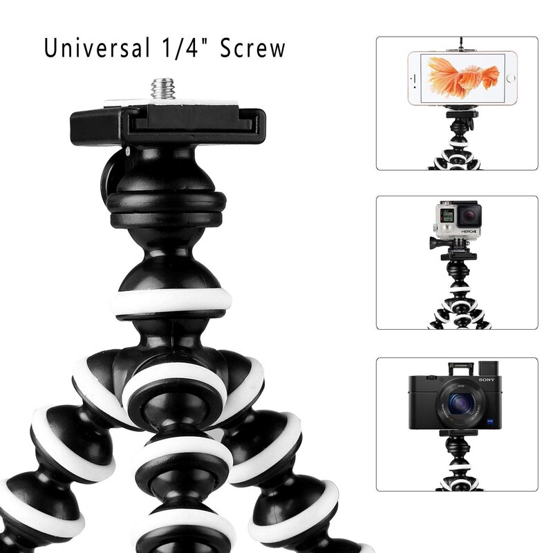 Mini palo Selfie para teléfono, soporte de trípode con Control remoto, Clip de teléfono Compatible con iPhone Xs MAX XR X 8P 7P 6S Galaxy S9 Plus