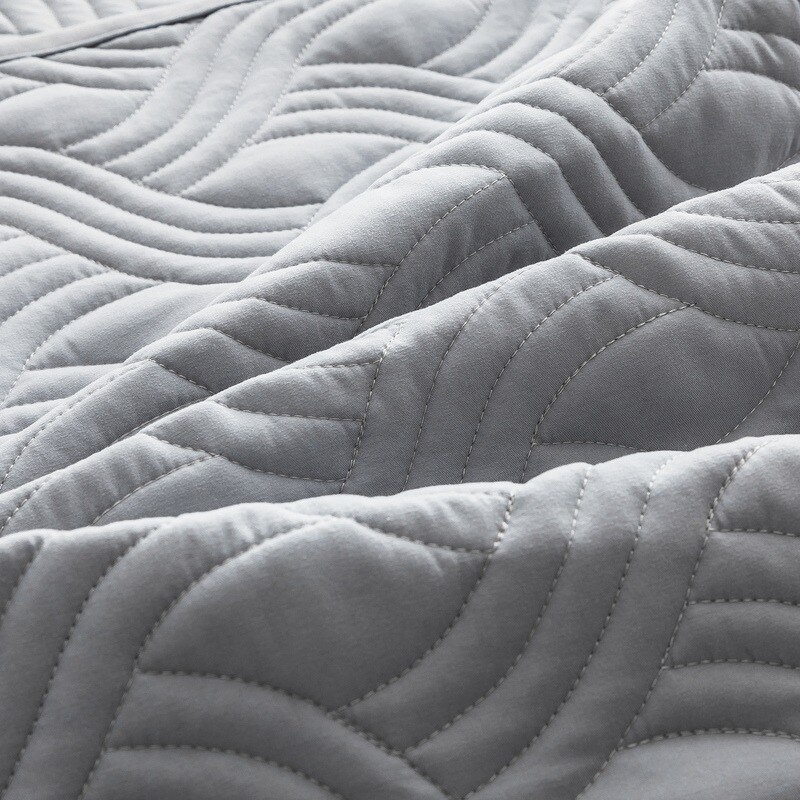 Embossing Matras Pad Cover Voor Matrasbeschermer 100% katoen Bed Bescherming met elastische hometextile