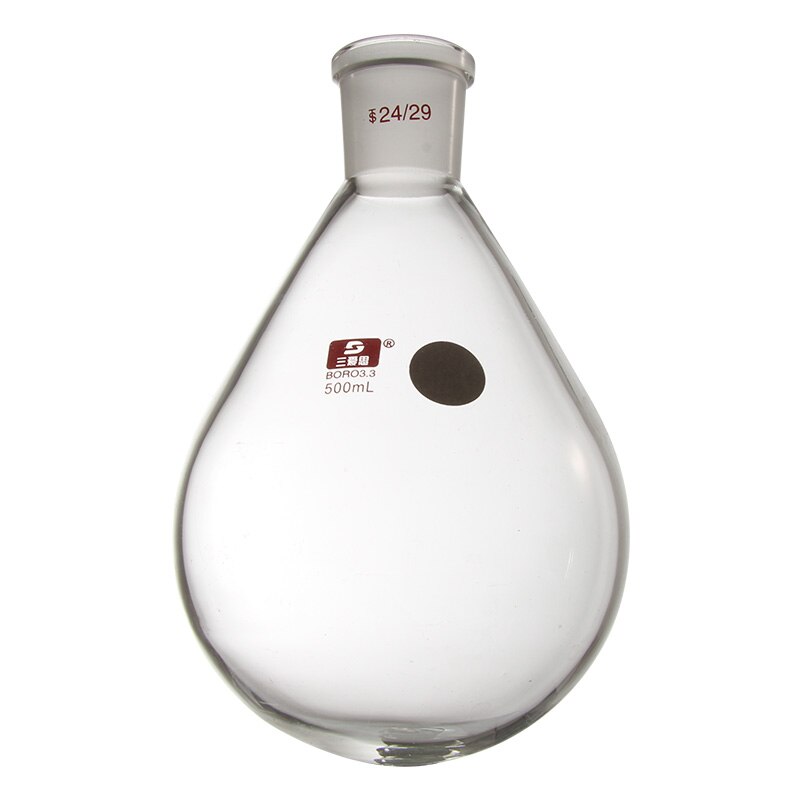 Rotating Collection Flask High Borosilicate Rotary Flask 19 # Eggplant Shape... – Vicedeal