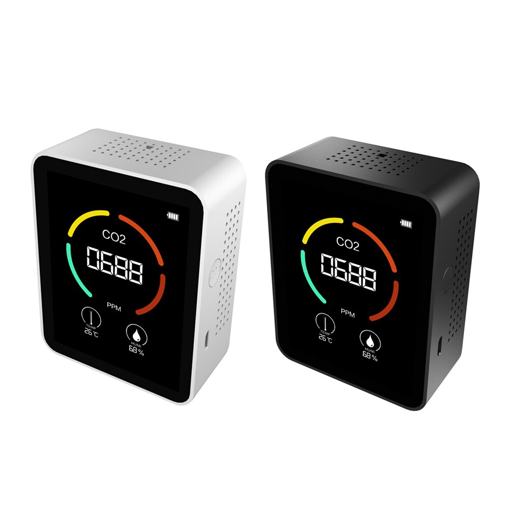 Air Monitor CO2 Carbon Dioxide Detector Greenhouse Warehouse Air Temperature Humidity Monitor Fast Measurement Meter#20