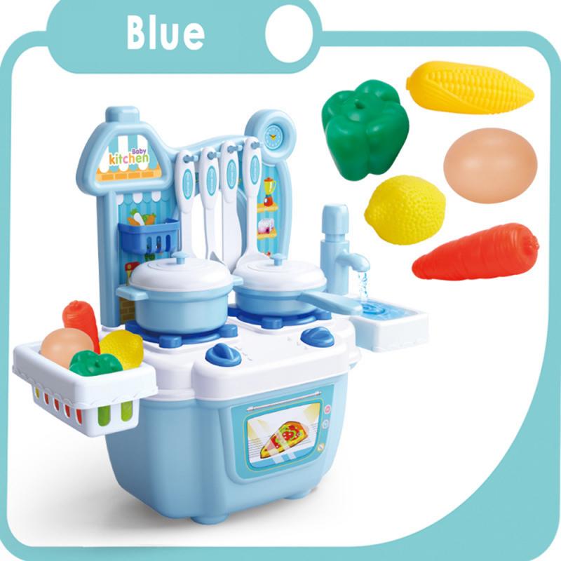 Multi-function Simulation Kitchen Can Be Water Ware Kitchenware Play House Puzzle Toy Boy Girl Christmas Kitchen Toy: 01