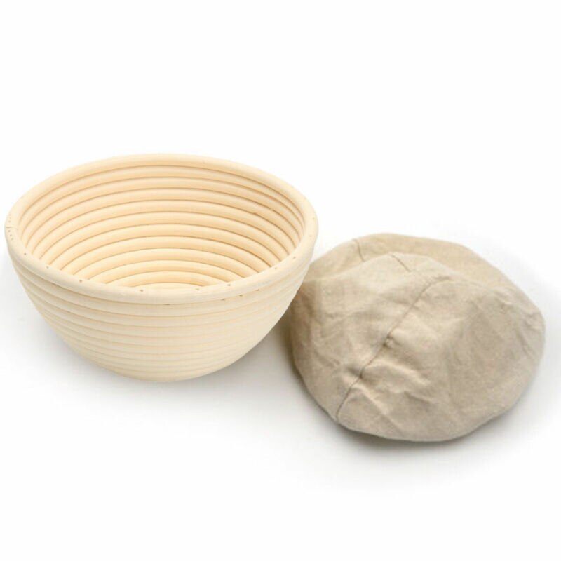 Canasta de fermentación de pan ovalada/REDONDA/triangular, canasta de mimbre para pan, masa, canasta de fermentación de pan francés, 1 Uds.: 18X9cm