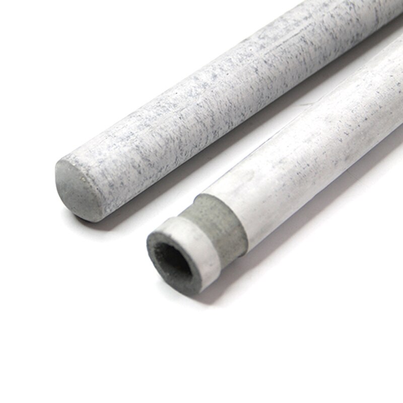 Tubos de protección de termopar de nitruro de silicio, funda protectora de termopar, tubos de carburo de silicio, diámetro de 30mm