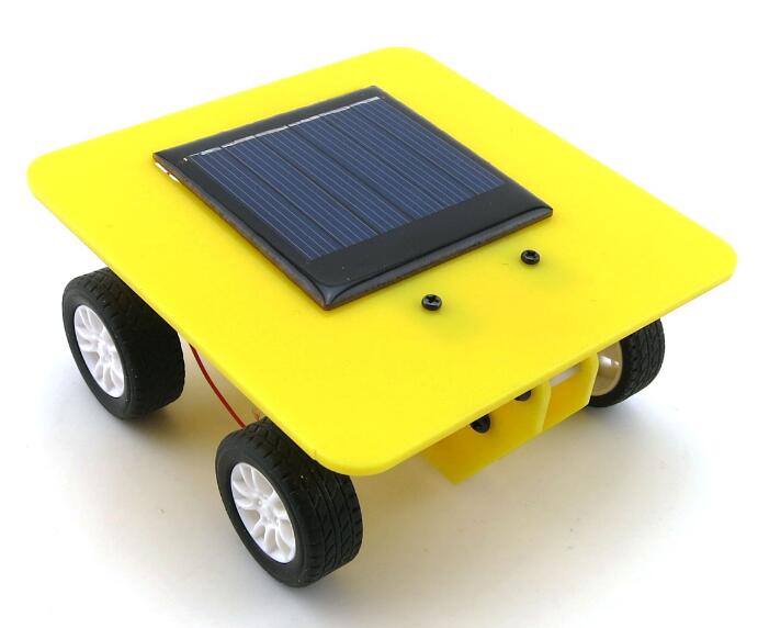 Mini motor solenergi legetøj bil diy bil pædagogisk legetøj samlet model videnskab og teknologi lille produktion