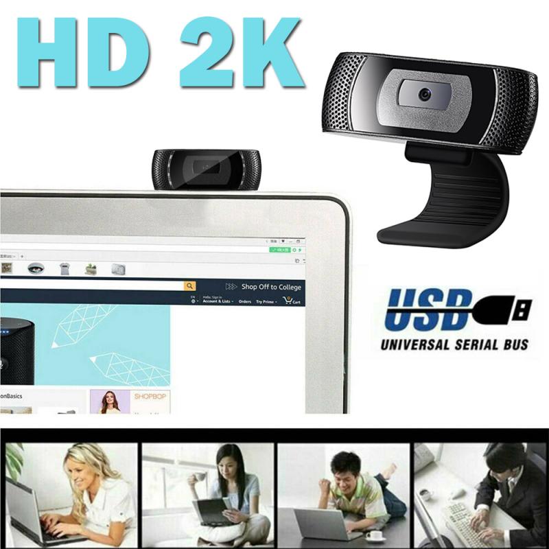 Hd Webcam 2K Auto Universele Portable Web Camera Ingebouwde Met Microfoon Pc Laptop Camera Webcam Voor Video netwerk Onderwijs