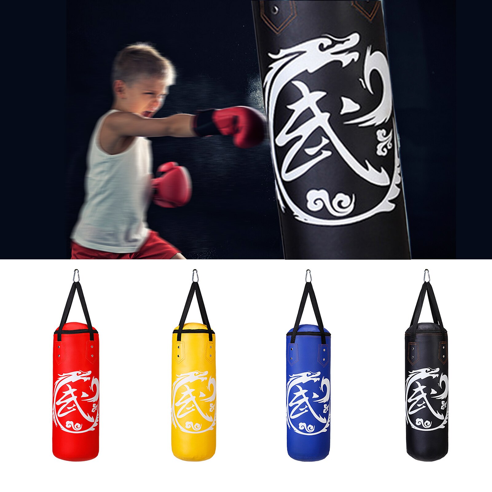 Boxsack Ungefüllt trete Boxen Beutel PU Leder Ausbildung Boxen Tasche freundlicher drinnen Boxen ÜSpund Beutel Fitness Muay thailändisch
