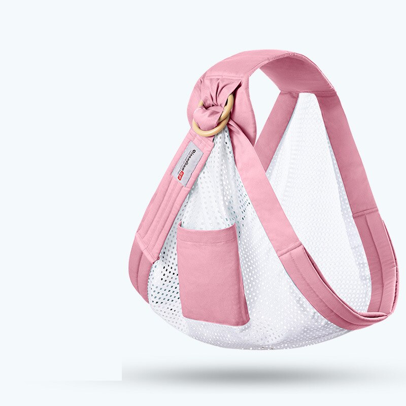 Newborn Baby Carrier Swaddle Sling Infant Nursing Papoose Pouch Front Carry Wrap Pure Cotton Breastfeed Feeding Carry Bag: B