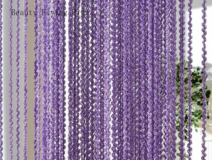 100 * 200cm Threaded Line Curtain Indoor Home Decoration Curtain Wedding Background Decorations Supplies