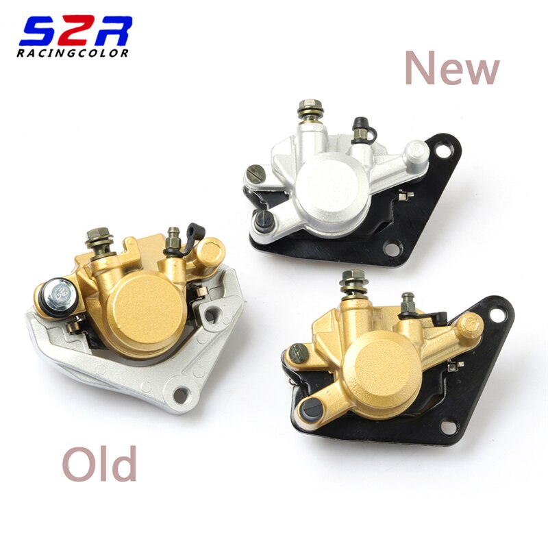 Voor 50cc 70cc 110cc 125cc 150cc 200cc 250cc GY6 Elektrische Scooters Dirt Bike Motorcycle Rempomp Remklauw Met Remblokken ATV Achterrem Pomp Past (Color : Red