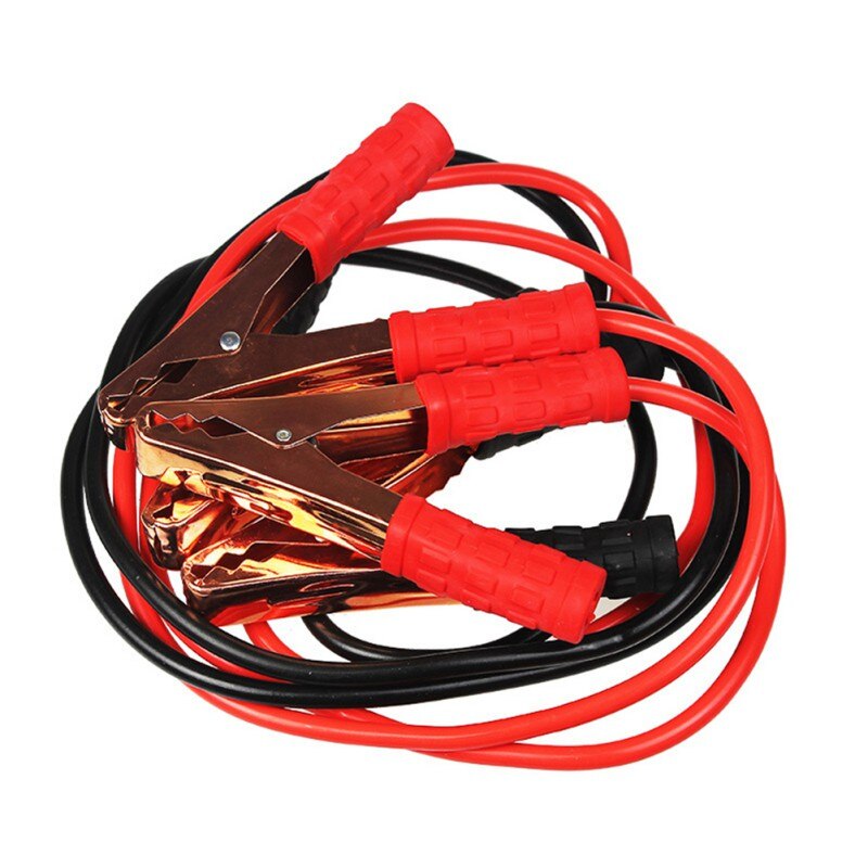 2.5m Car Auto Emergency Battery Cable Booster Cord Copper With Clip Cable Car Jumper Wire Start Clamp Charging Booster