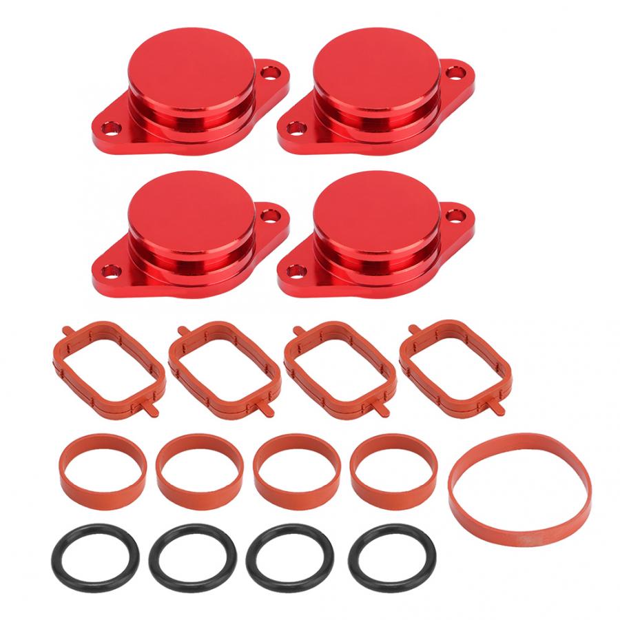 Barro guardia 4x33mm motor remolino solapas borrar tapón ciego con juntas de goma para M47N/M47TU /M47TUD2: Red