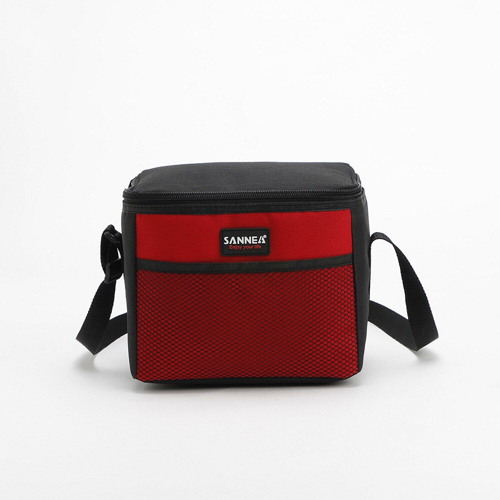 SANNE 4L Children&#39;s Insulated Lunch Bag Waterproof Food Cooler Bag Thermal Portable Coke/Beer Bag Mummy Bag Refrigerator Bag: Red