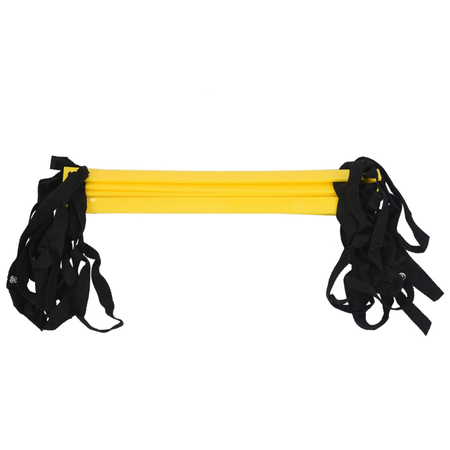 8-Rung 4M Agility Ladder Coordination Ladder for Speed Football Soccer Football Fitness Feet Training, Yellow + Black