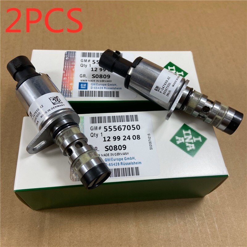 Original Camshaft CAM CONTROL VALVE SOLENOID For Chevrolet- Cruze 1.6 1.8 Trax Sonic Epica Excelle- Opel Astra GT XT 55567050