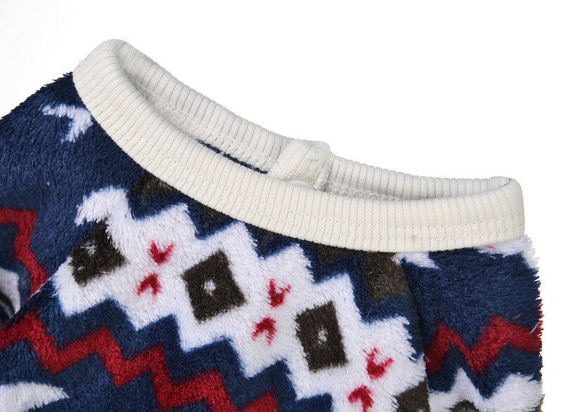 Pehmeä fleece koiran vaatteet talvi koiran haalari vaatteet neljä jalkaa lämmin koiran takki pyjamat chihuahua pieni pentu talvivaatteet huppari