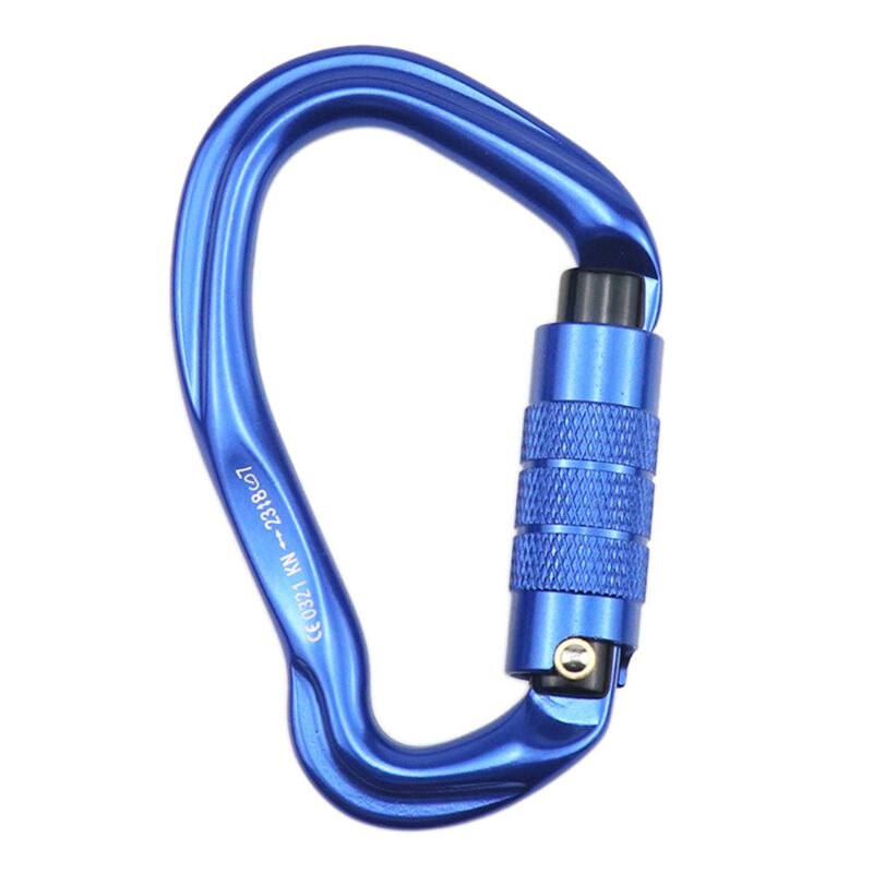 Mosquetón de escalada 23KN, cierre automático y gancho resistente para escalada: BL