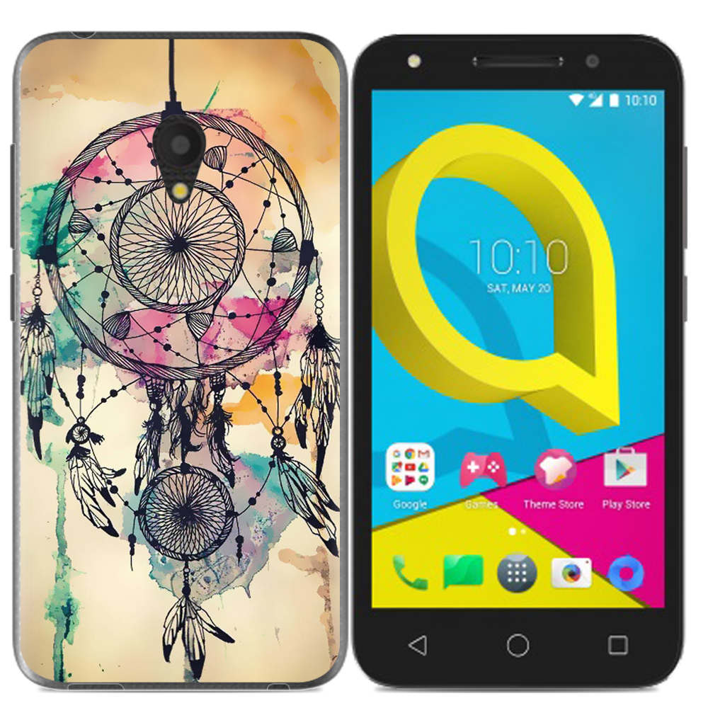 Phone Case For Alcatel U5 3G / Alcatel U5 Plus Cute Cartoon Painted TPU Soft Case Silicone Cover: 18