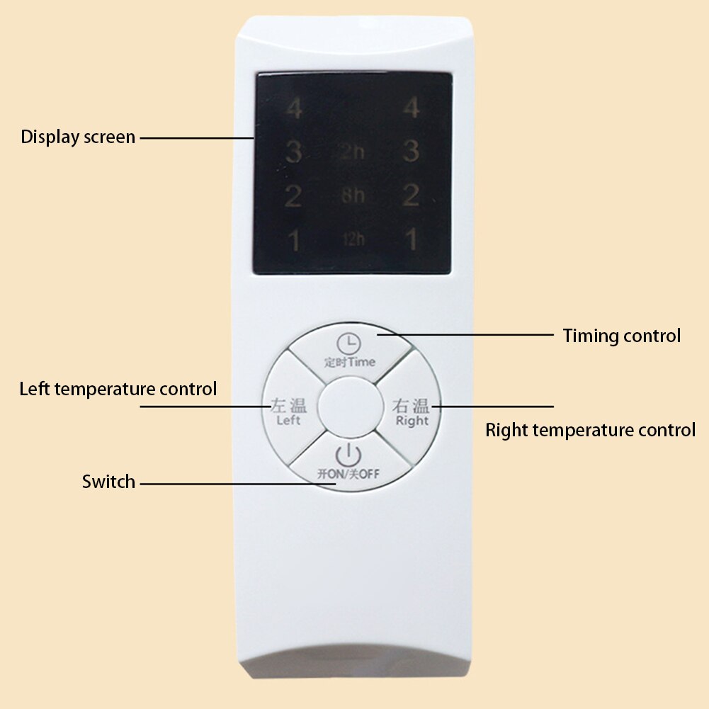 Manta eléctrica de Control Dual para adultos, ropa de cama suave, segura, portátil, para invierno, 10 ajustes de calor