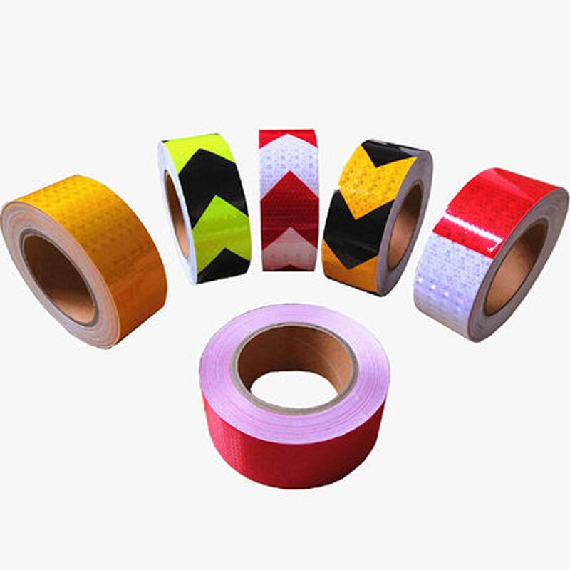 Reflective safety warning tape reflective film traffic film warning luminous tape reflective striking