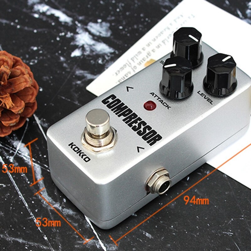 Mini Effect Processor Compressor Guitar Pedal Fully Analog Circuit Universal for Guitar and Bass