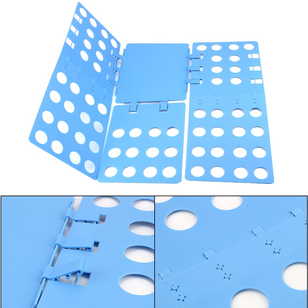 HILIFE T Shirt Folding Board Kids Magic Clothes Folder Jig For T Shirts Jumpers Organizer Save Time Quick Laundry Holder