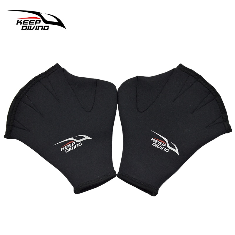 Gants de natation pour adultes, 2mm, équipement de natation, pour entraînement à la natation, mains et doigts, accessoires